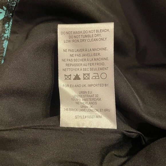 Hutch (Anthropologie) Jacquard Cut Out Mini Dress - Picture 10 of 10